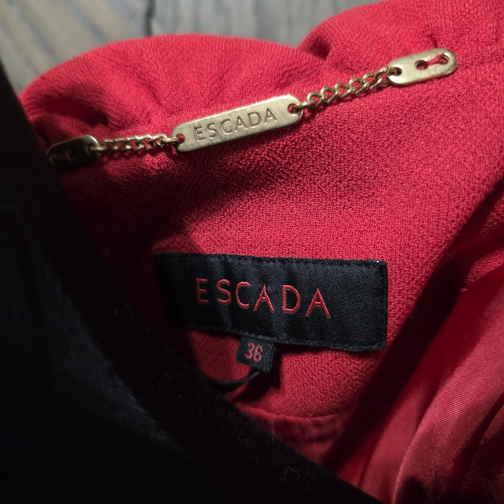 Escada Wool Coat - Picture 5 of 7